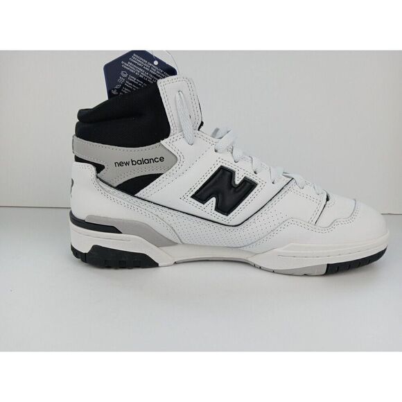 New Balance  650R Lifestyle Sneaker White / BLK Shoes BB650RCE Men\'s Sz 11 New
